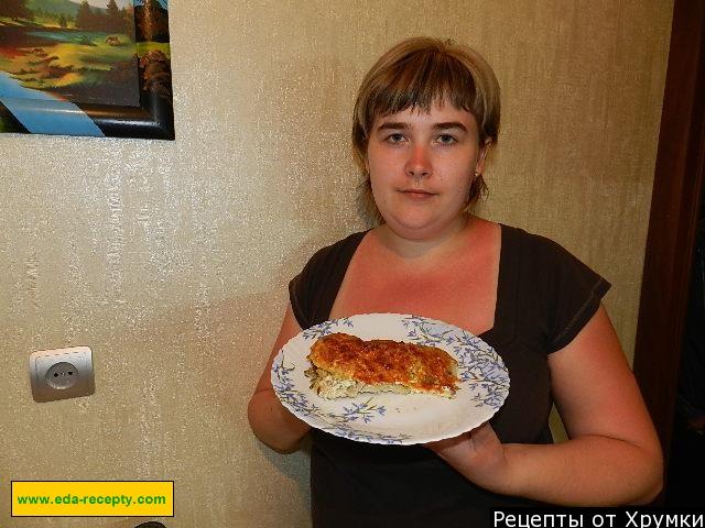 Шаг 8 приготовления Караси с сыром в духовке