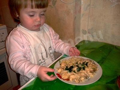 Шаг 6 приготовления Куриная подлива