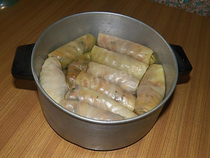 Шаг 8 приготовления Постная долма (Пасуц толма)