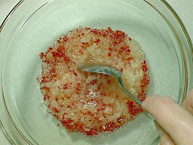 Шаг 15 приготовления Шашлык из сердца на углях