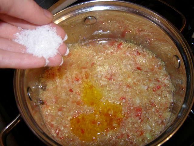 Шаг 6 приготовления Кабачки с майонезом