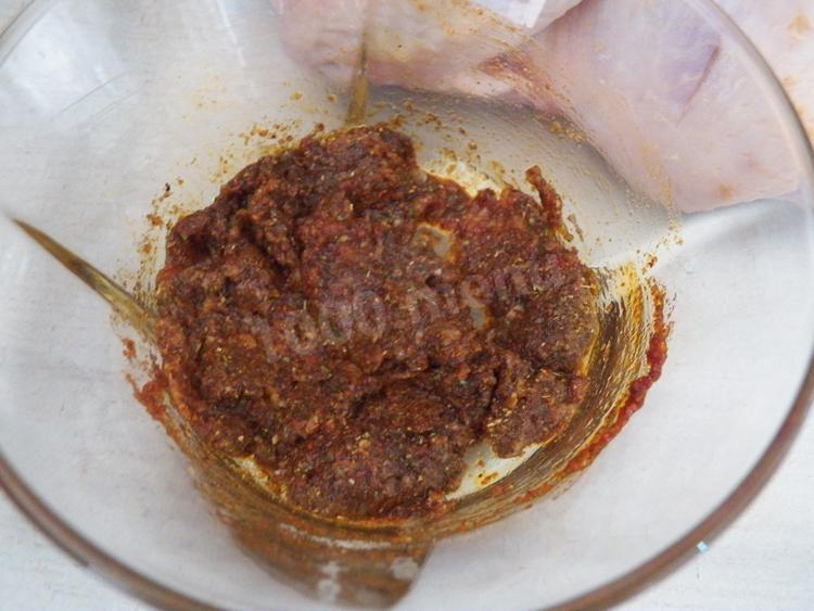 Шаг 6 приготовления Запеченная курочка в духовке по-быстрому