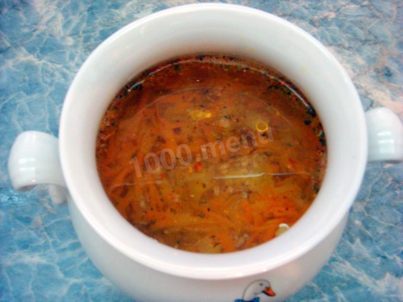 Шаг 10 приготовления Плов с куриной грудкой в горшочках в духовке