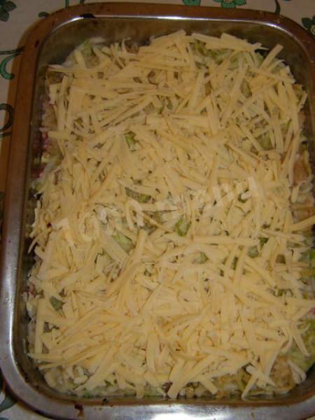 Шаг 7 приготовления Запеканка с яблоками и фаршем Мужские капризы