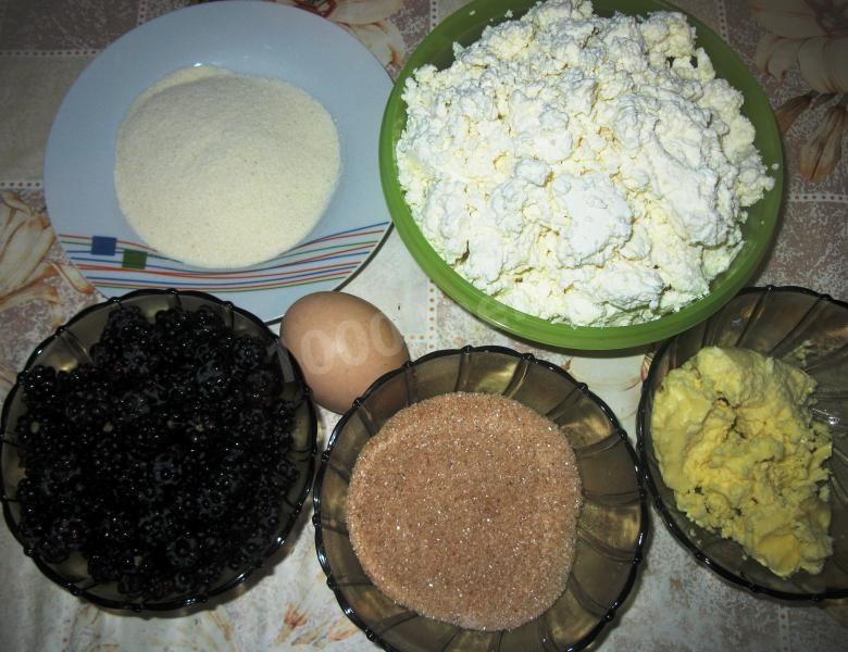 Шаг 1 приготовления Запеканка детская с творогом и ежевикой