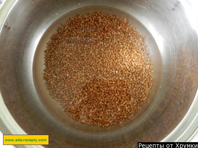 Шаг 3 приготовления Гречневая каша на воде классическая