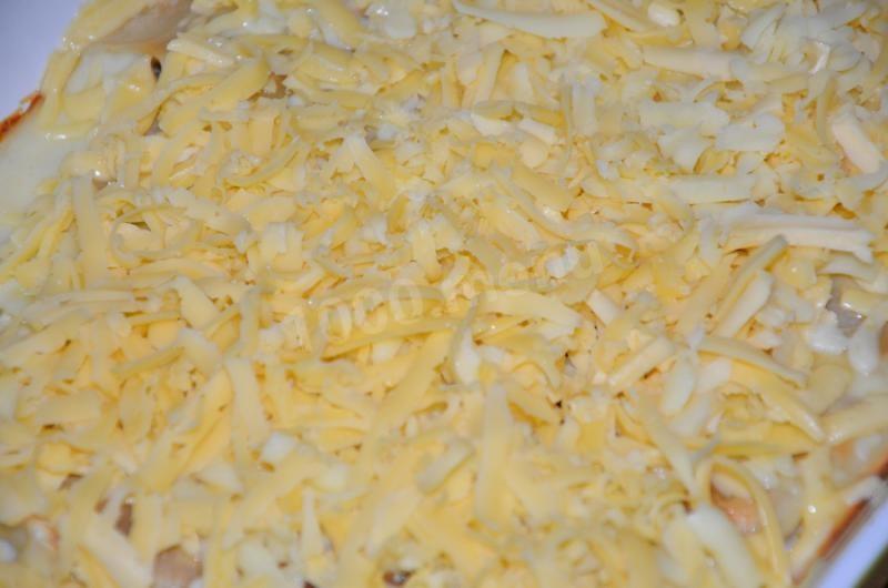 Шаг 16 приготовления Каннеллони с мясным фаршем, помидорами и сыром