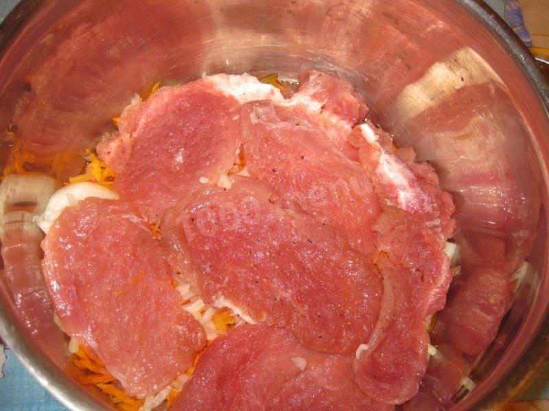 Шаг 10 приготовления Нежное нежирное мясо свинины Любимое