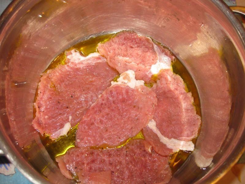 Шаг 7 приготовления Нежное нежирное мясо свинины Любимое