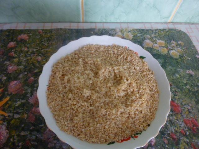 Шаг 2 приготовления Постная каша с тыквой