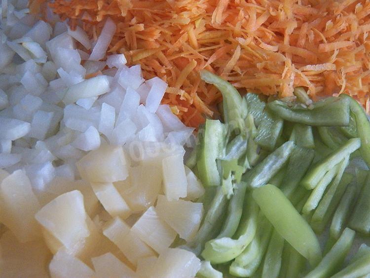 Шаг 10 приготовления Мясо в кисло-сладком соусе