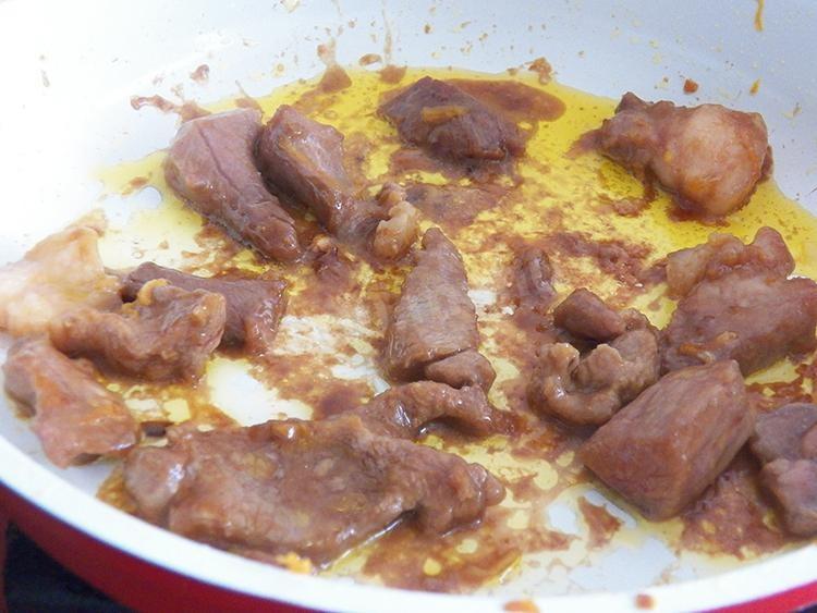 Шаг 16 приготовления Мясо в кисло-сладком соусе
