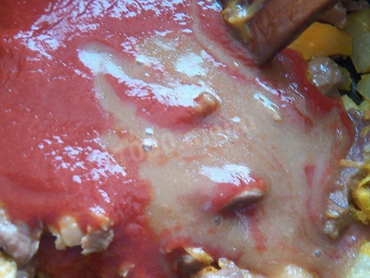 Шаг 20 приготовления Мясо в кисло-сладком соусе