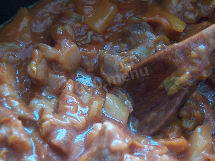Шаг 21 приготовления Мясо в кисло-сладком соусе