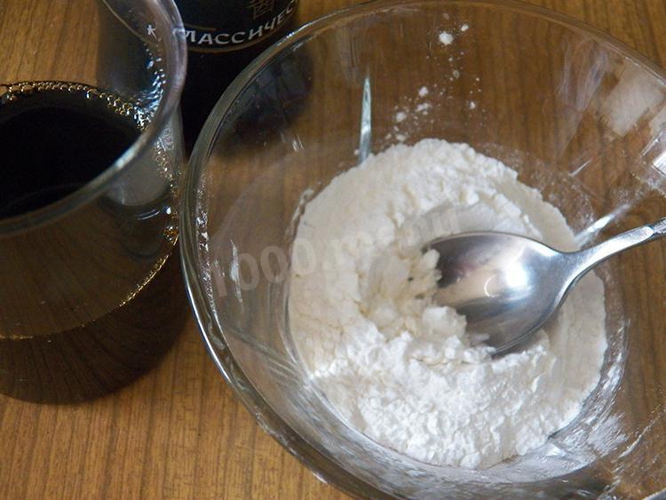 Шаг 5 приготовления Мясо в кисло-сладком соусе