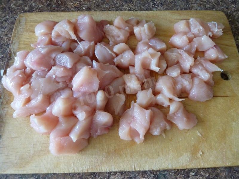 Шаг 2 приготовления Каччиаторе курица запеченная с помидорами по итальянски