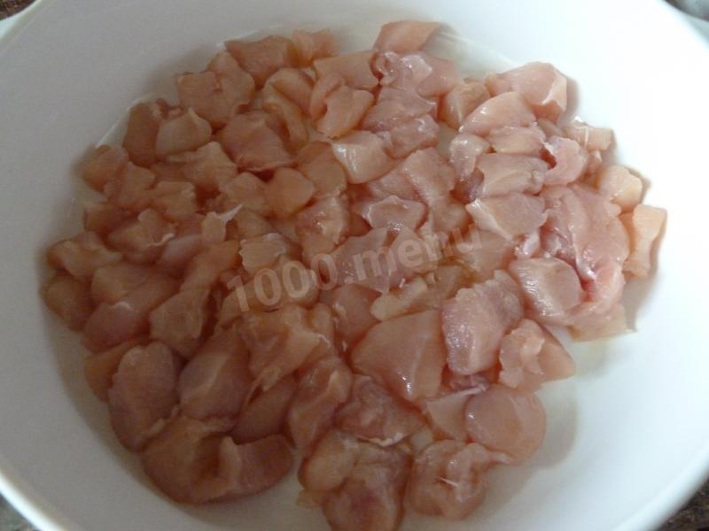 Шаг 3 приготовления Каччиаторе курица запеченная с помидорами по итальянски