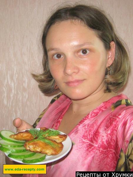 Шаг 12 приготовления Курица в кляре на майонезе на сковороде