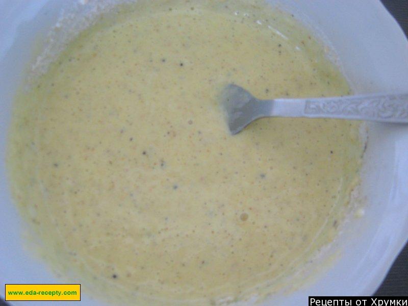 Шаг 6 приготовления Курица в кляре на майонезе на сковороде