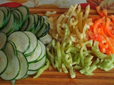 Шаг 3 приготовления Паэлья с овощами