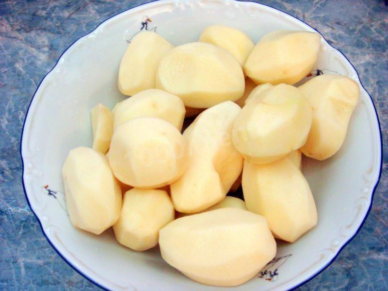 Шаг 1 приготовления Латкес