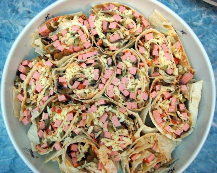 Шаг 14 приготовления Запеканка Не пицца