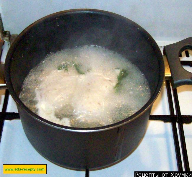 Шаг 3 приготовления Курица с грецкими орехами
