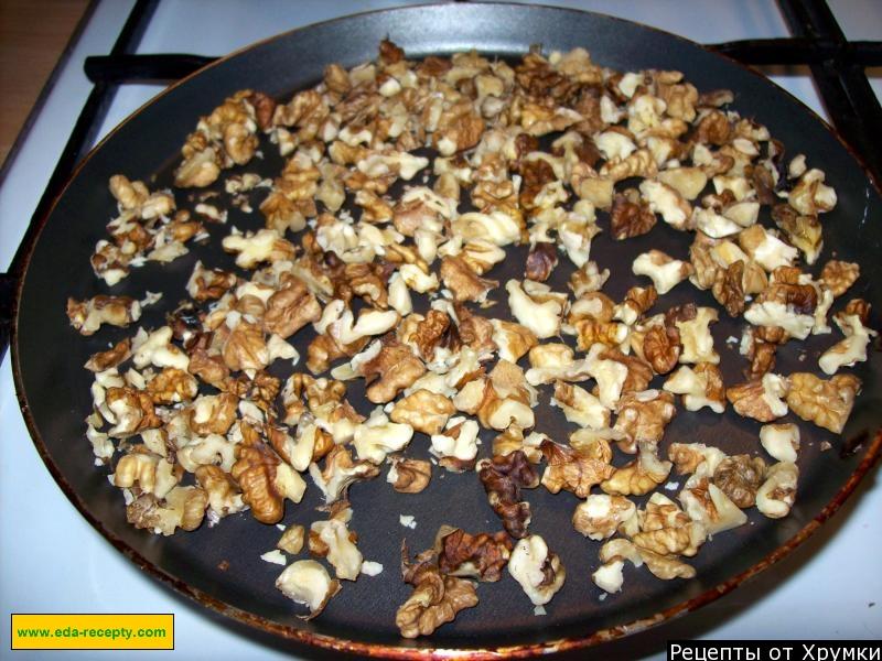 Шаг 4 приготовления Курица с грецкими орехами