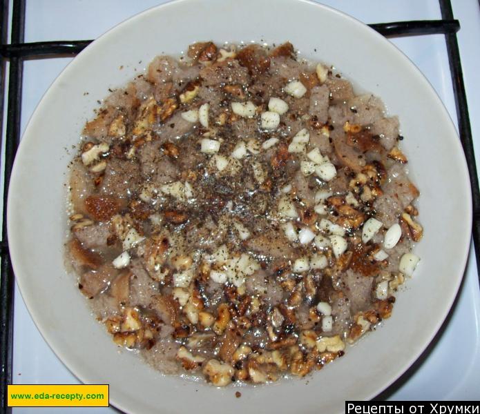 Шаг 7 приготовления Курица с грецкими орехами