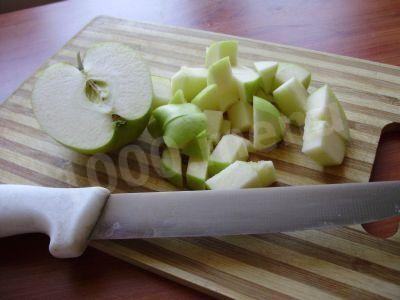 Шаг 12 приготовления Рагу с яблоками и овощами