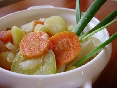Обложка рецепта Рагу с яблоками и овощами
