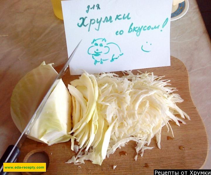 Шаг 2 приготовления Котлеты капуста лук манка