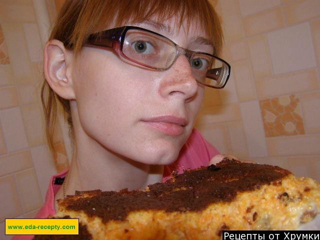 Шаг 15 приготовления Запеканка из тыквы на манной каше