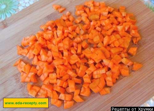 Шаг 2 приготовления Куриная печень и сердечки в майонезном соусе