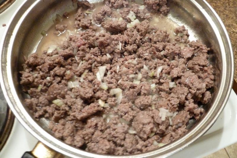 Шаг 2 приготовления Кесадилья с мясом
