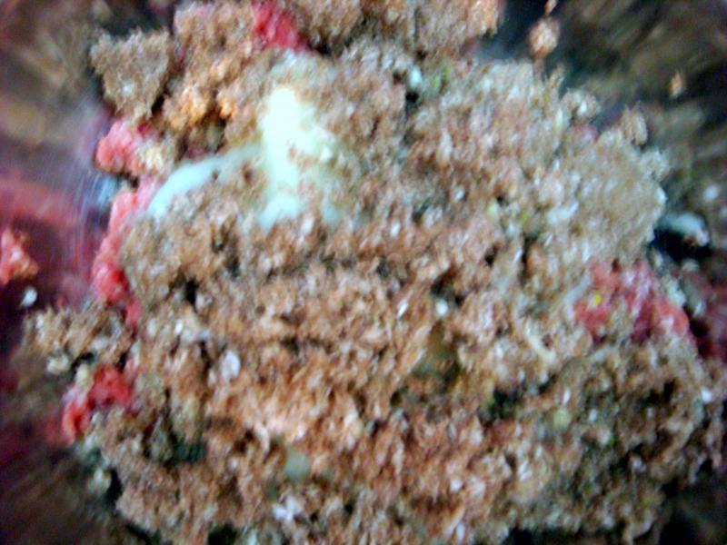 Шаг 6 приготовления Тимбаль мясной с шампиньонами