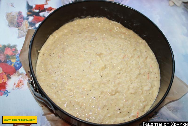 Шаг 5 приготовления Запеканка из риса с индейкой
