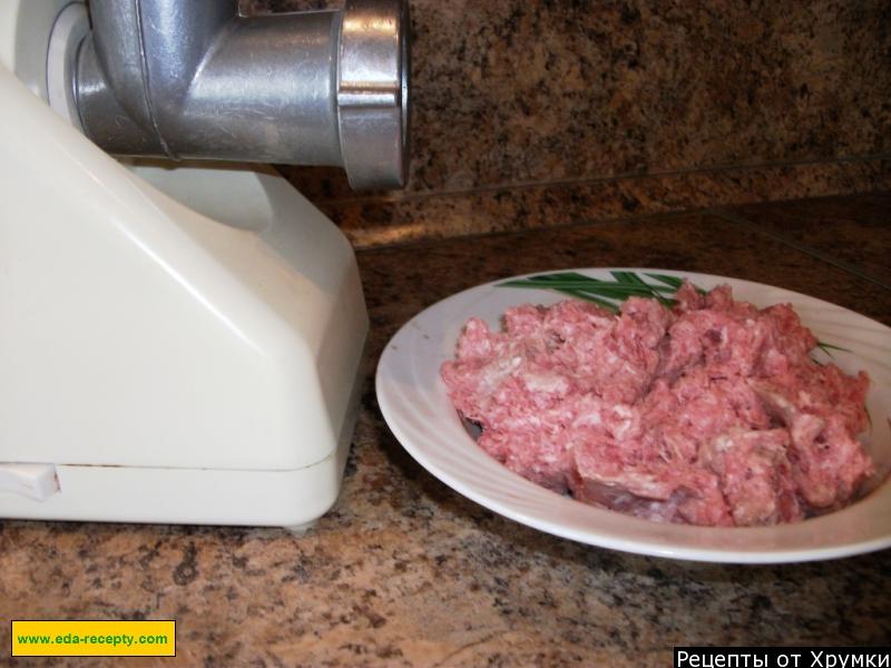 Шаг 2 приготовления Биточки из рубленого мяса говядины