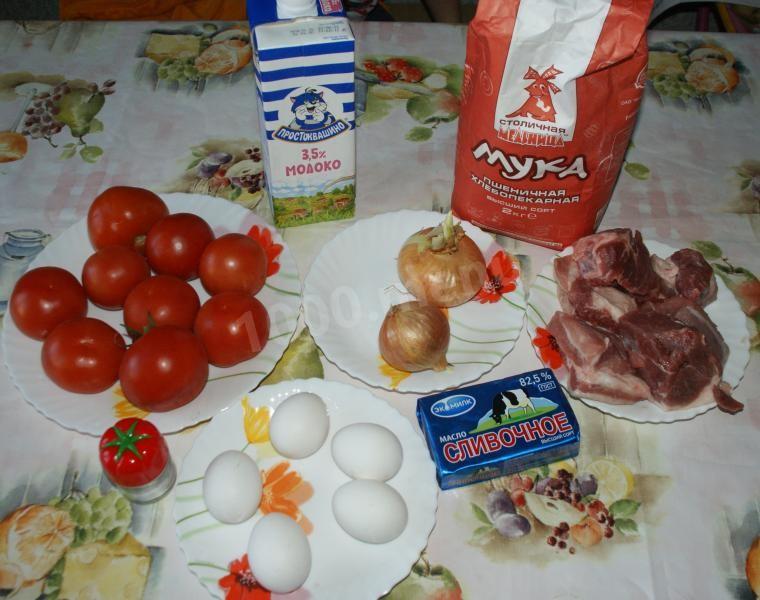 Шаг 1 приготовления Лазанья классическая с домашним говяжьим фаршем