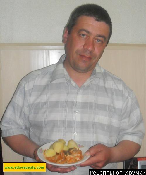 Шаг 7 приготовления Хек с овощами
