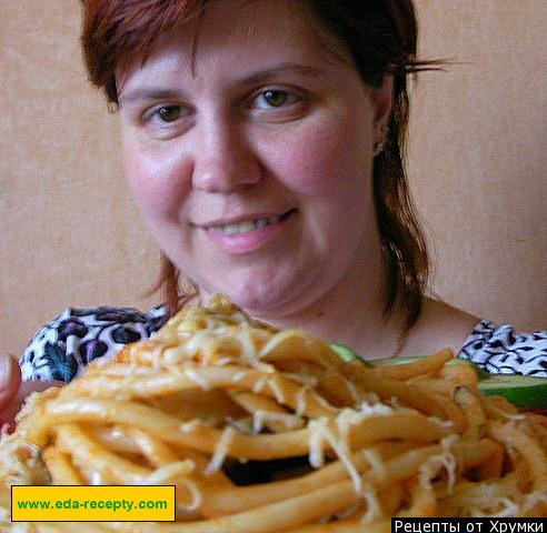 Шаг 8 приготовления Спагетти быстро и просто