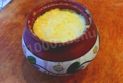 Шаг 10 приготовления Пшеничная каша Русский тыковник