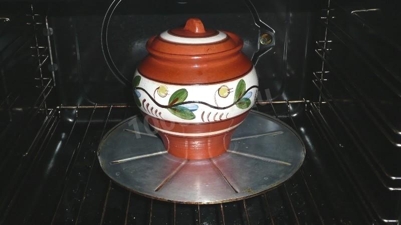 Шаг 9 приготовления Пшеничная каша Русский тыковник