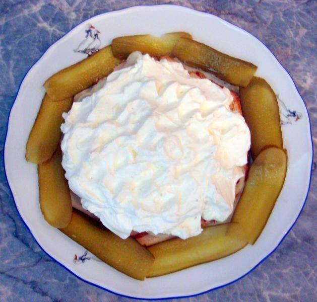 Шаг 11 приготовления Закуска из свинины под сливочным соусом