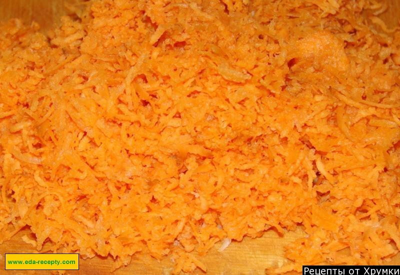 Шаг 2 приготовления Морковная запеканка с манкой
