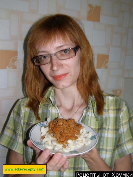 Шаг 11 приготовления Макароны с мясом и помидорами