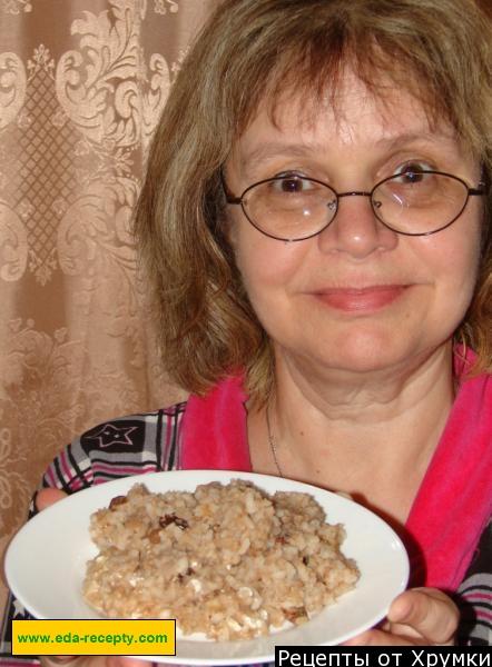 Шаг 10 приготовления Шоколадная рисовая каша в горшочках