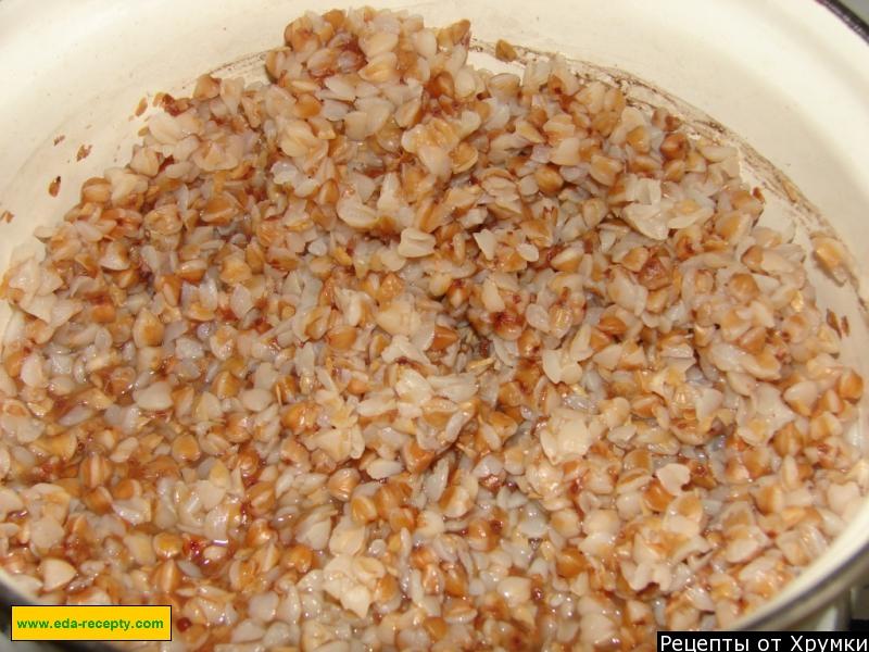Шаг 2 приготовления Каша из гречки в горшочке