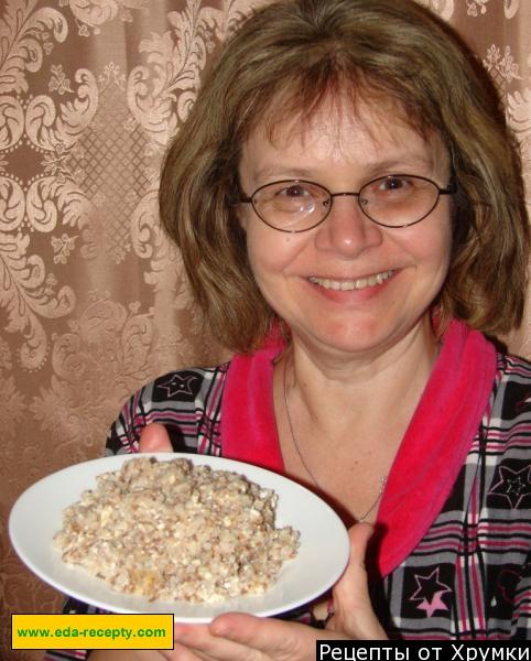 Шаг 9 приготовления Каша из гречки в горшочке