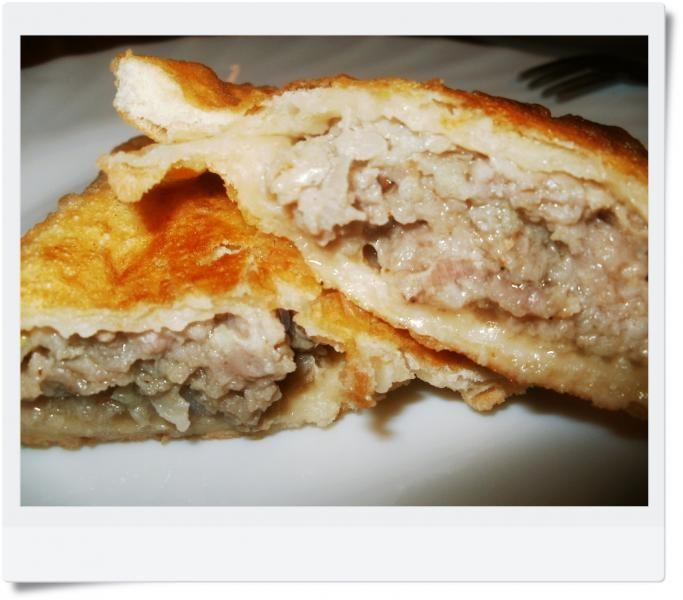 Обложка рецепта Чебуреки из трех видов мяса